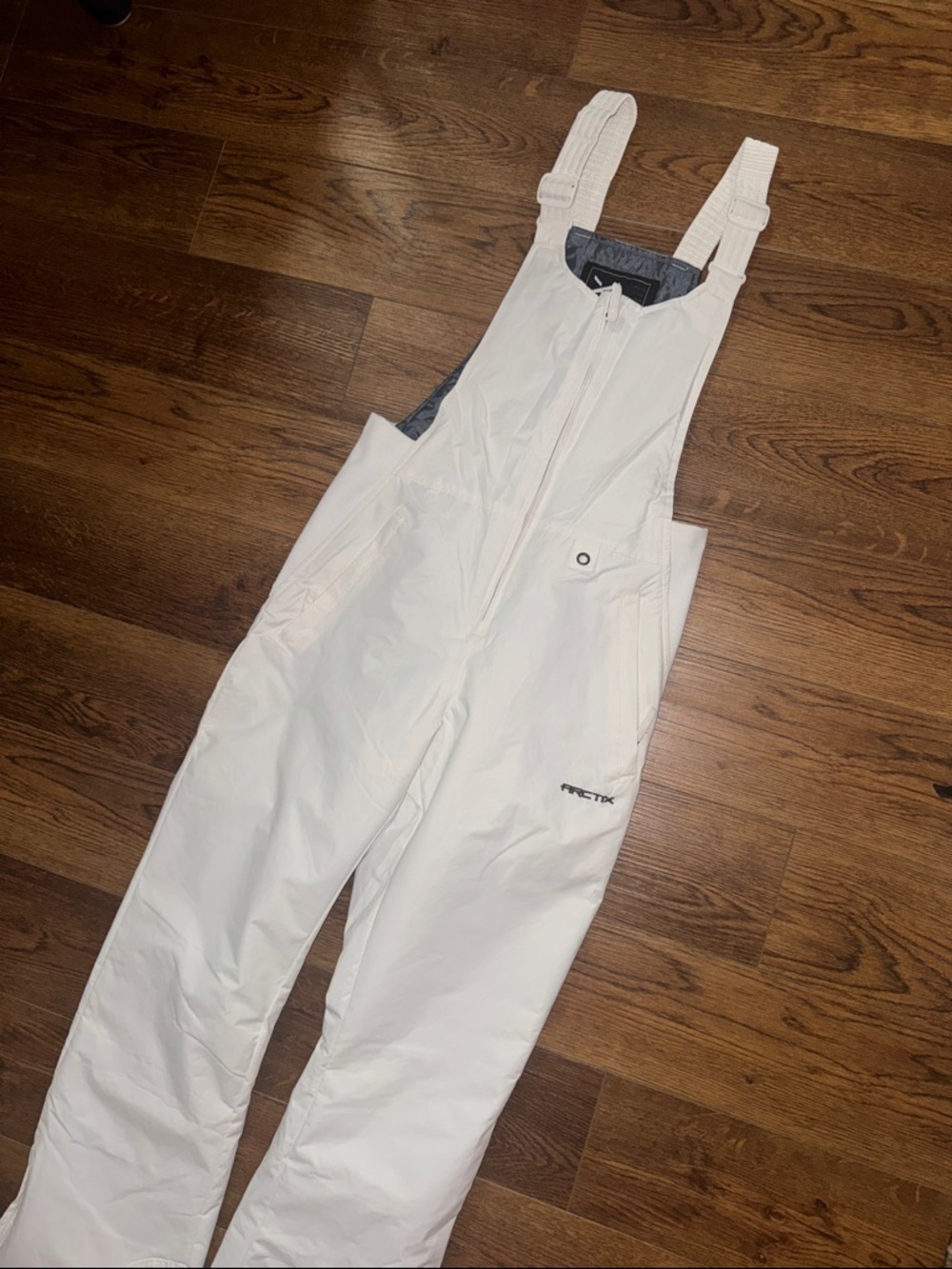 Arctix White Women's Insulated Snow Bib Overalls - Small Tall